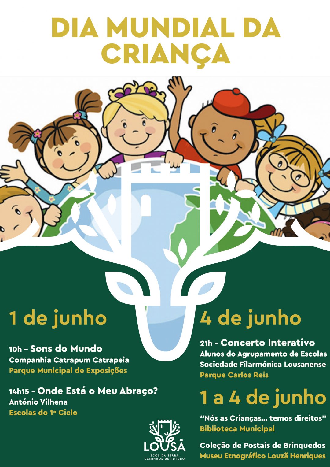 Lousã dinamiza atividades para comemorar o Dia Mundial da Criança ...