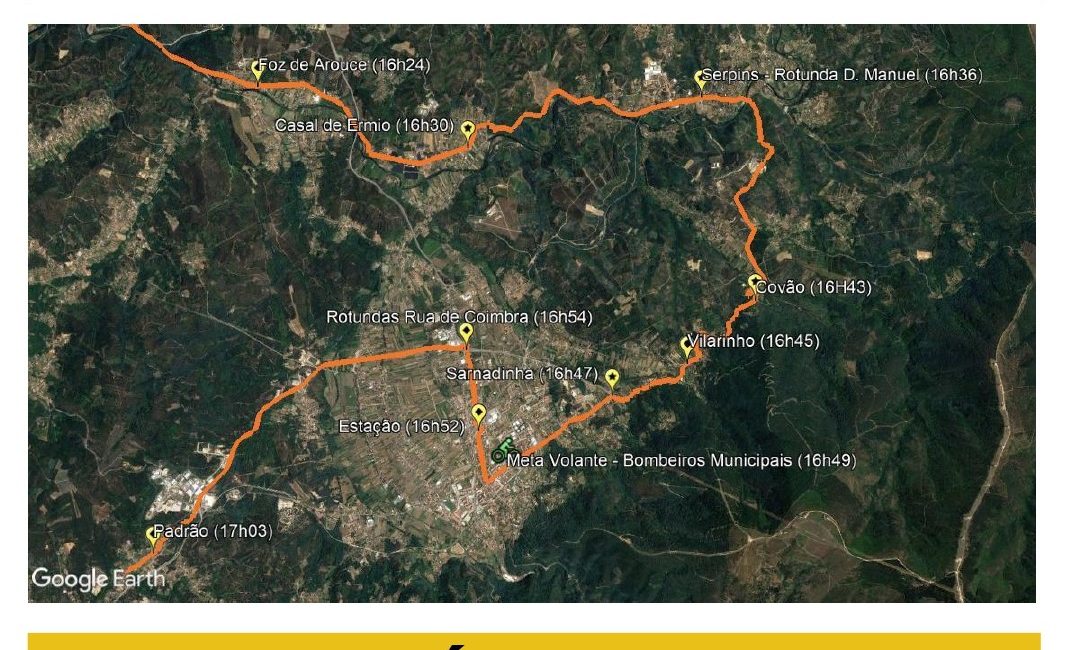 5ª Etapa da Volta a Portugal em Bicicleta com Meta Volante na Lousã