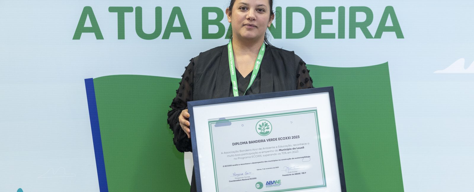Lousã recebe Bandeira Verde Eco XXI pelo 10º ano consecutivo