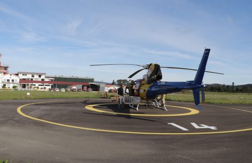Helicóptero já se encontra a operar no Aeródromo Municipal da Lousã