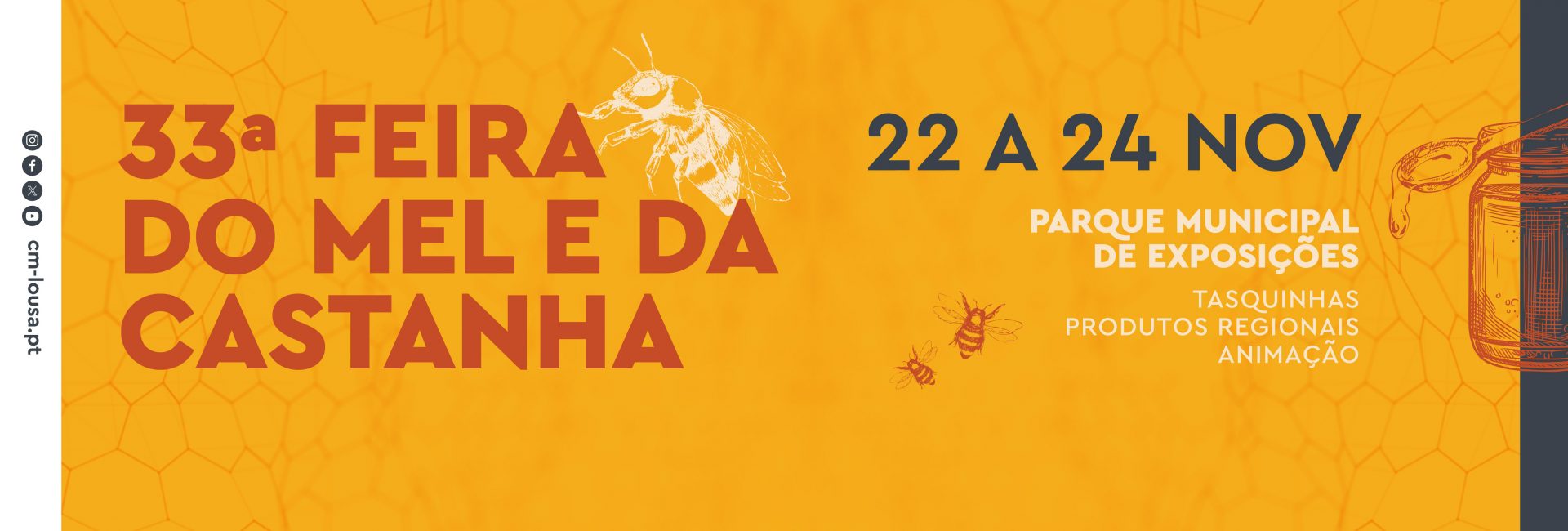 33ª Feira do Mel e da Castanha da Lousã com programa ambicioso promete ser uma grande Festa