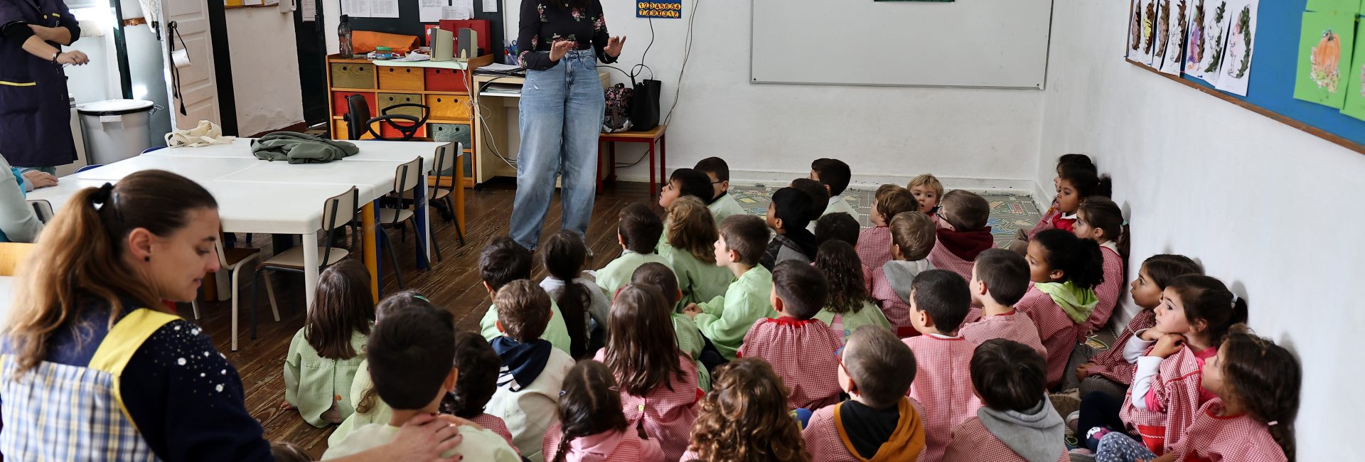 Iniciativa “A Terra Treme” no JI das Fontainhas