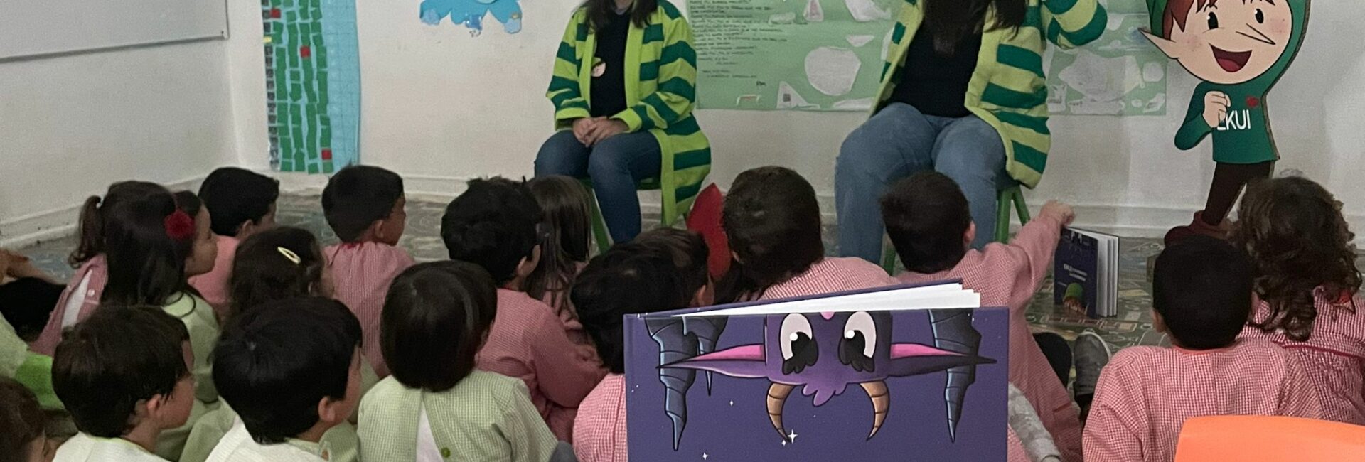 “Hora do Conto” promove inclusão no Jardim de Infância das Fontainhas