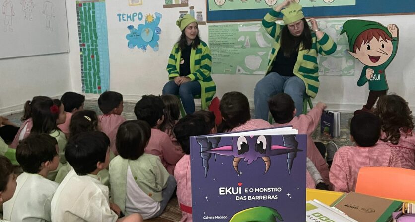 “Hora do Conto” promove inclusão no Jardim de Infância das Fontainhas