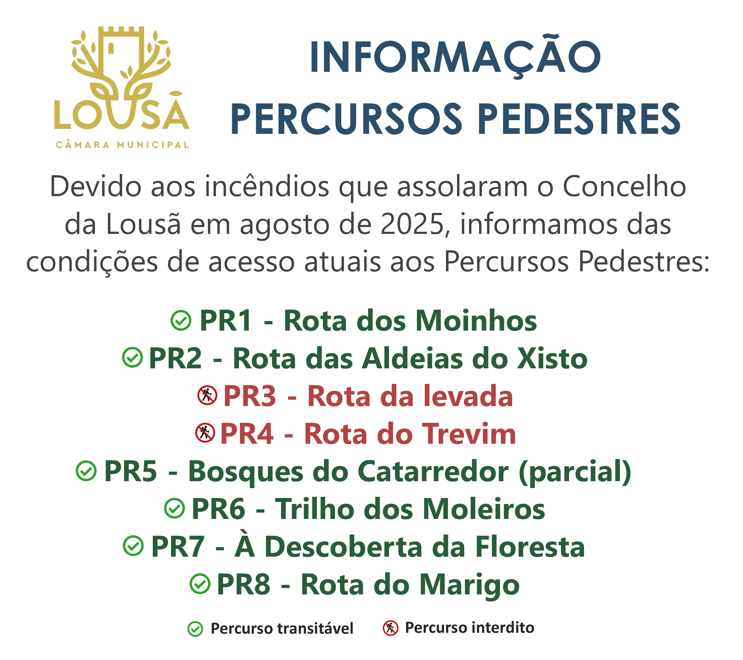 Rede de Percursos Pedestres da Lousã | Lousã Hiking Trails Network 1