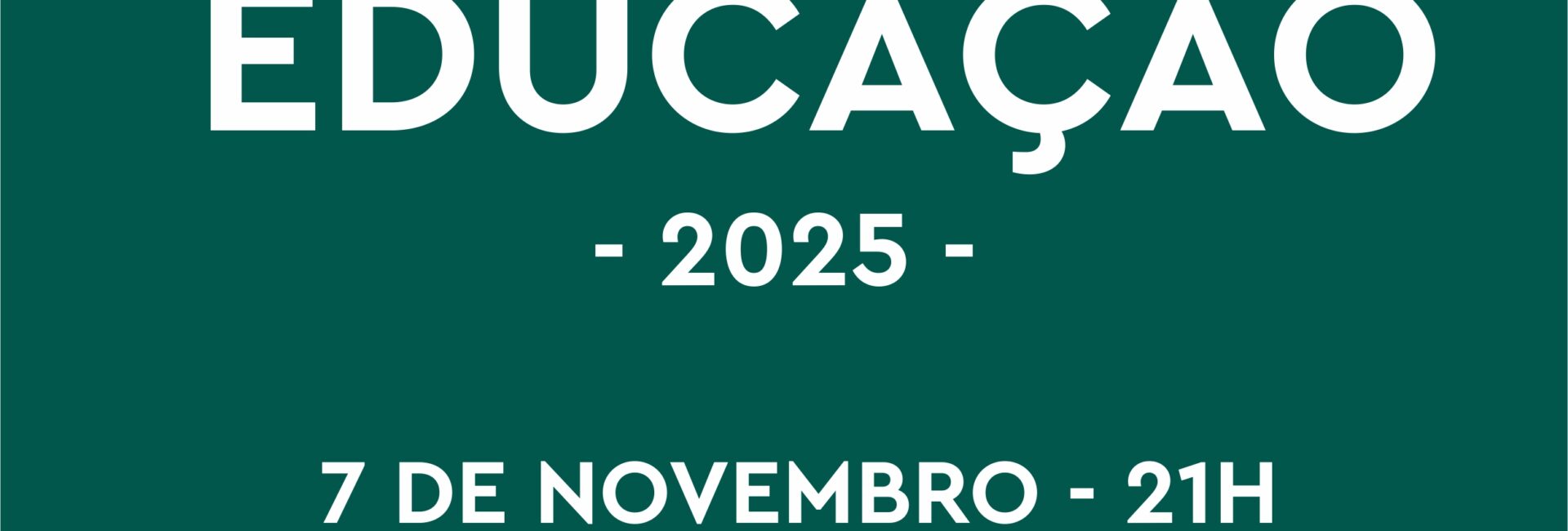 Gala da Educação tem lugar na próxima sexta feira.