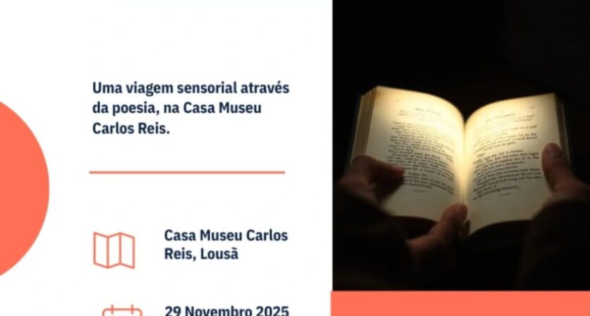 Poesia com Sentido(s) - Uma viagem sensorial pela Casa Museu Carlos Reis, Casal da Lagartixa.