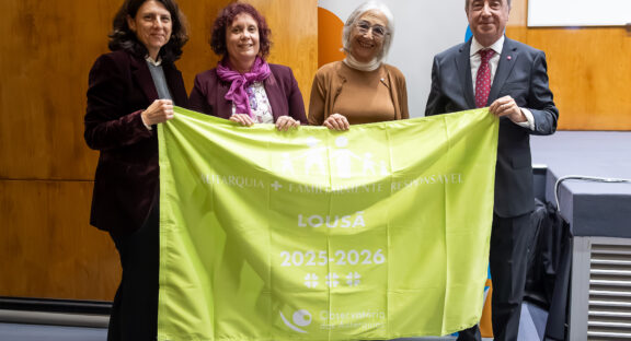 Lousã volta a ser reconhecida pela pela 14.ª vez consecutiva como “Autarquia + Familiarmente Responsável”.