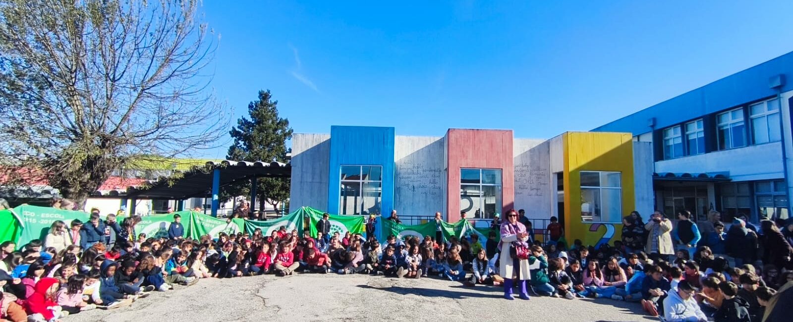 Bandeiras Eco-Escolas hasteadas na Lousã.