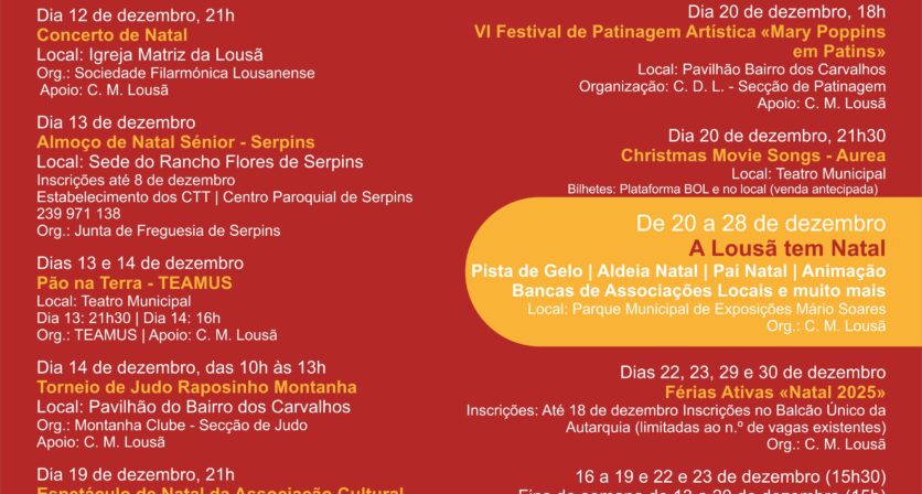 Animação de natal 2025