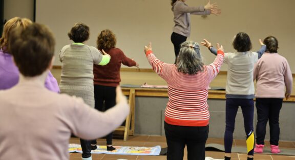 Aulas de Pilates nos Museus promovem saúde mental e bem-estar na Lousã