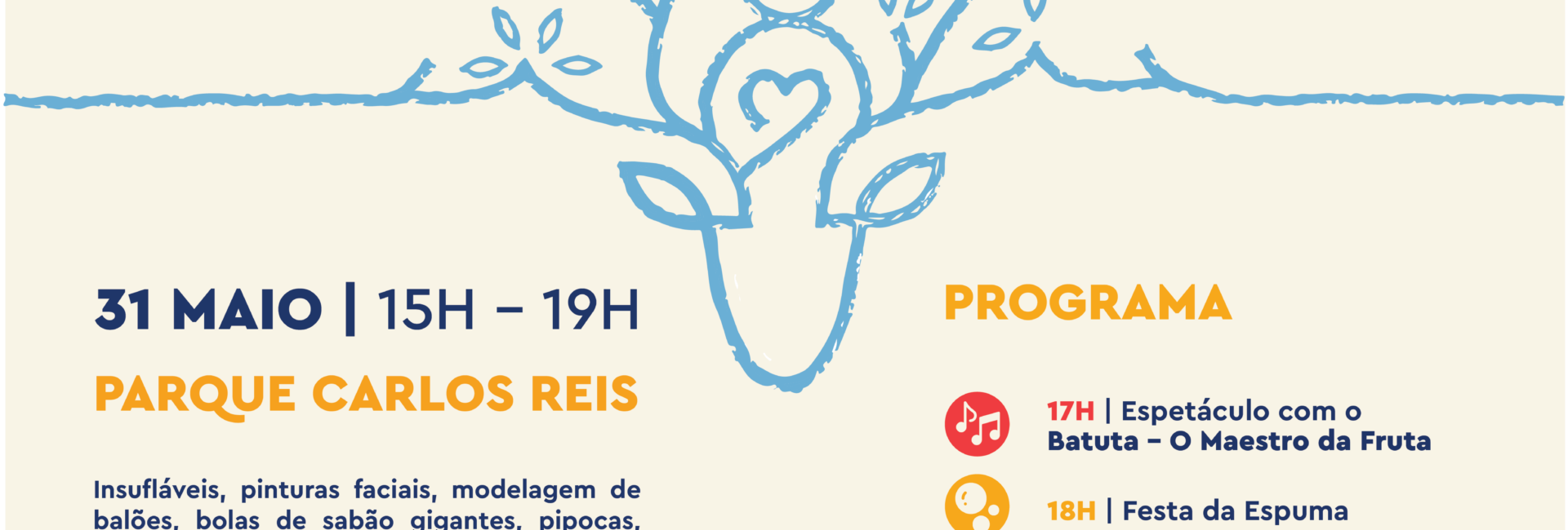 Lousã assinala Dia Mundial da Criança com festa no Parque Carlos Reis