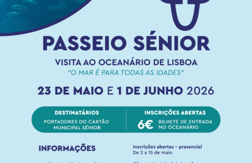 Passeio Sénior | Visita ao Oceanário de Lisboa, “O Mar é para Todas as Idades”