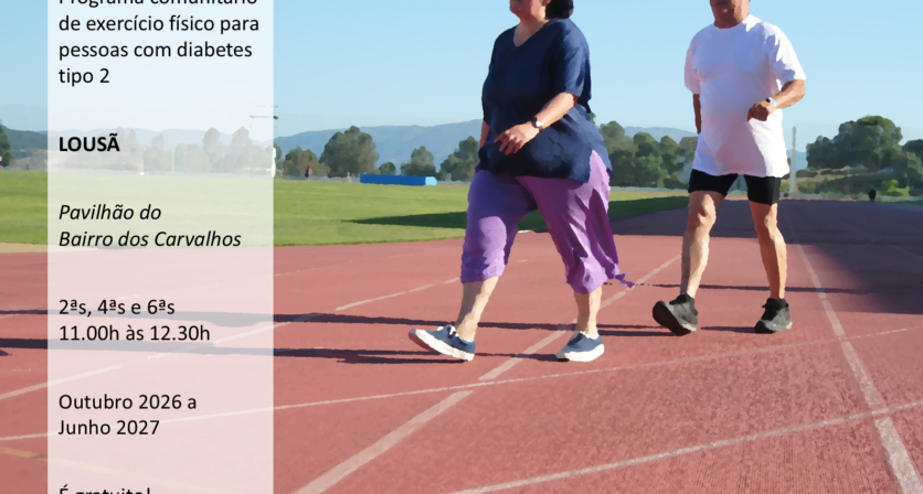 Diabetes em Movimento® arranca na Lousã em outubro de 2026